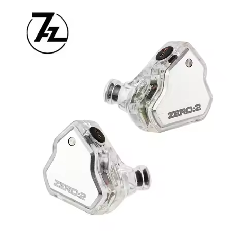 7Hz x Crinacle Zero 2 Headphone 10mm Dynamic Driver zero2 Wired HIFI IEM Gaming Earbuds with OFC Aud