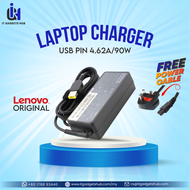 Lenovo High-Speed Charger - USB Pin & Type-C Square Pin Adapter | 45W 19.5V 2.25A | 65W 19.5V 3.25A