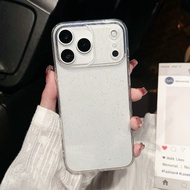 พร้อมส่ง จากไทย เคสใสกากเพชร i17 17pro 17air 17promax เคสนิ่ม เคสใส รุ่น i7 i8 6plus 7plus i11 i12