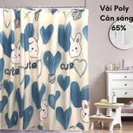 Sun-shading room divider curtain curtain size 2Mx1M8/2M2x2M2/2M4x2M2 _banhanggiasi