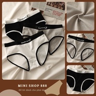 Mini shop 888 antibacterial women's underwear, cute and elastic cotton CS021