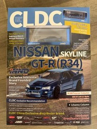 1/64 inno NISSAN SKYLINE GT-R (R34) Electroplated Blue CLDC Magazine Edition