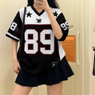 Oversized Top JERSEY 89 COMBI Jersey Shirt
