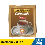 Indocafe Coffeemix 20 gram 3in1 Kopi + Krimer + Gula Halal Bubuk Minuman Instan Serbuk Minum Coffee 