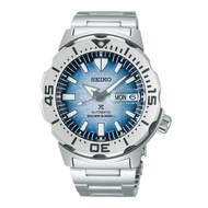 [Watchspree] Seiko Prospex Automatic Diver's Save the Ocean Special Edition Silver Stainless Steel Band Watch SRPG57K1