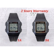[2YEARS WARRANTY] Original Casio F-201WA Series Youth Watches / Students Digital Watch F-201WA-1A F-