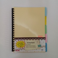 ADV SCRAP BOOK COMB BINDING WITH 5 SUBJECT (COLOUR DIVIDER)