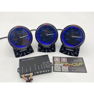 Defi N2 Meter Gauge 3 Beradik With Controller Unit Water Temp Oil Press Oil Temp Defi Thai Copy N/A 