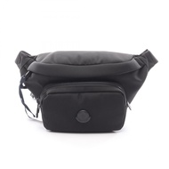 【二手】Moncler MONCLER腰包/斜背包 DURANCE 5M00005M7755999 黑色尼龍皮革腰包 男士全新