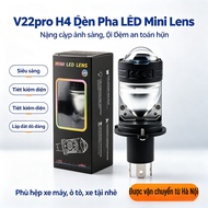 Mini Ball LED Headlight H4 V30 - V22 Osram 55w Output for Cars and Motorcycles