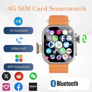 DW100 Pro 2.29-inch Smartwatch GPS WIFI With Fingerprint Screen Unlock 8MP Function Rotating Camera 