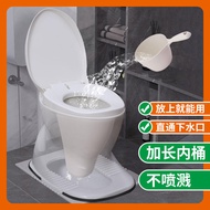 Pregnant Women Potty Seat Elderly Toilet Bowl Movable Elderly Toilet Handy Gadget Household Portable