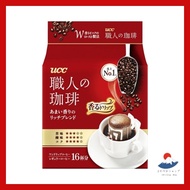 Direct  from Japan  free shipping  Bulk buying deals  [Drip Coffee] UCC Ueshima Coffee Craftsman's Coffee One Drip Coffee Sweet Fragrant Rich Blend 1 pack (16 bags included)