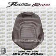 Sarung Kulit Jok Motor Yamaha Fino Caferacer Premium. Mio Fino 125 Fino Grande Fino Karbu