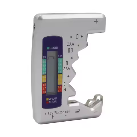 YICHENG (3 Pcs) Battery Tester, Universal Battery Checker for AA / AAA / C / D / N / 6F22 / 9V / 1.5