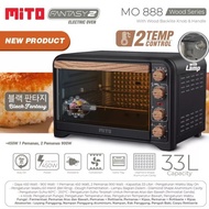 Mito Oven Listrik Elektrik Electric Oven Mito NEW FANTASY 2 Kapasitas 33 Liter MO-888 MO 888 HITAM /