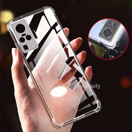 Casing For VIVO X60 X50 Pro Plus X70 Phone Case Clear Airbag Anti-Fall Protect Shell For VIVO X60Pro X50Pro X70Pro X60Pro+ Case Slim Shockproof Cover
