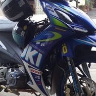 Tem Rời Suzuki Axelo 125 RR Trắng Xanh Gp - Tem Chuẩn Hình