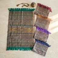 Prayer Rug Ultra LurexSKV Size 110x70 Lightweight Turkish Prayer Rug