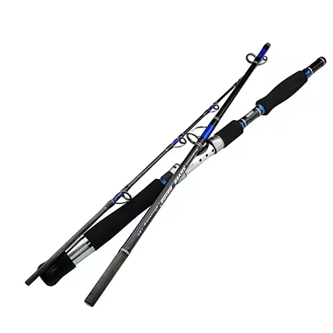 1.8/2.1/2.4m 7 feet XH hard Carbon Boat Rod Spinning sea heavy trolling rod 3 sections tough fast su