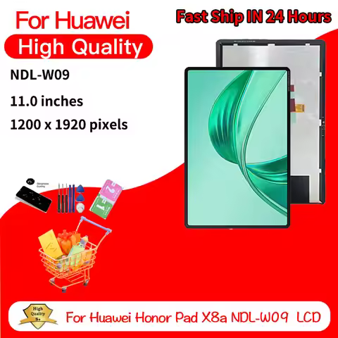 11.0 inch For Honor Pad X8A X8a NDL-W09 NDL-W00 NDL-AL00 LCD Touch Panel Screen Digitizer Panel Repa