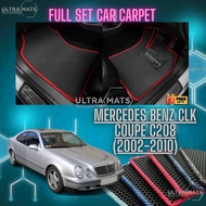 MERCEDES BENZ CLK COUPE C208 92002-2010) CAR MAT CAR FLOORMAT KARPET KERETA ULTRAMAT