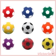 VIC 9Pcs 36mm Foosballs Table Game Balls Table Soccer Balls Football Machine Part