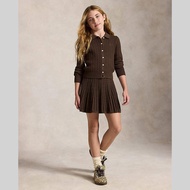 Polo Ralph Lauren Kids (Girl) Cotton Polo Cardigan & Skirt Set