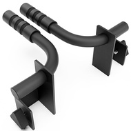 Synergee Dip Station Set of 2 Dip Bar Attachments for Power Racks. Compatible with 2x2 Tube Racks wi