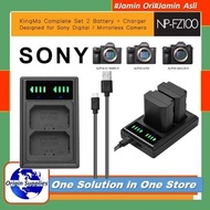 Sony NP-FZ100 Dual Charger LCD Battery
