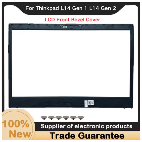 New For Kailxuling Thinkpad L14 Gen 1 L14 Gen 2 LCD Front Bezel Cover 5B30S73474 / IR-Camera Hole 5B