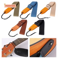 PEONYTWO Guitar Belts, Multi-Color Adjustable Guitar Strap, Portable Cotton Ukulele Strap Guitar