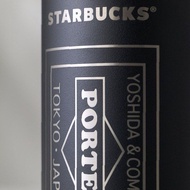 全新 PORTER X STARBUCKS 限定版隨身瓶 (霧黑）