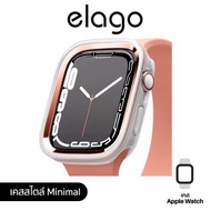 ELAGO DUO CASE เคส APPLE WATCH 9 / 8 / 7 / 6 / 5 / 4 / SE 1 / SE 2 ขนาด 40 / 41MM - CLEAR / ROSE GOLD