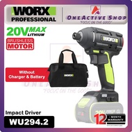 WORX 20V Brushless Impact Wrench WU279 - 1 Year Warranty (WORX IMPACT WRENCH WORX CORDLESS IMPACT WR
