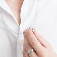 ::免費刻字:: I Remember 雋刻的記憶 925純銀 男款項鍊