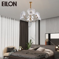 G.house EILON โคมไฟเพดานคริสตัลทรงดอกไม้ LED 36W ขั้ว 6*E14 แสงคูลไวท์ รุ่น TYD037/6 GOLD จัดส่งเร็ว