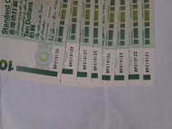 香港渣打銀行 十元紙幣(10張連號）