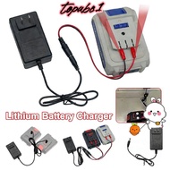 TOPABC Lithium Battery Charger, 18/21V/24V Lithium Overload Protection Dual-head Charger, Universal 