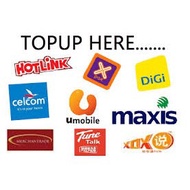 TOPUP-KREDIT Maxis celcom digi