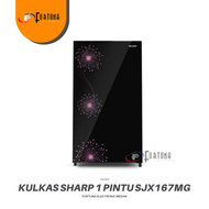 KULKAS SHARP 1 PINTU SJX-167  SJX-187 SJX-197 (MEDAN) - SJX167(128L)