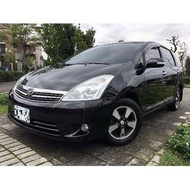 2008年 TOYOTA WISH 2.0 雙天窗 自排 ABS SRS HID 恆溫 循跡防滑 黑內裝 電動椅 多功能影音系統