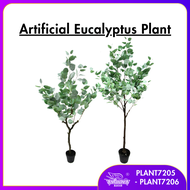 PREMIUM SILVER DOLLAR EUCALYPTUS PLANT / ARTIFICIAL PLANT / POKOK HIASAN VIRAL / POKOK TIRUAN / POKO