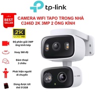 TP-Link Tapo C246D 3MP Dual Lens Indoor and Outdoor Wifi Security Camera with Integrated AI -