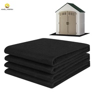 Washable Outdoor Storage Shed Floor Mat-Non Slip 6 X 4 FT Waterproof Carport Mat Furniture Pad with 
