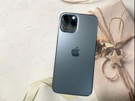 ⭐️店面櫃內展示機出清⭐️🍎蘋果iPhone 12 promax 128G 藍色手機🍎原盒原配📣原廠保固中📣