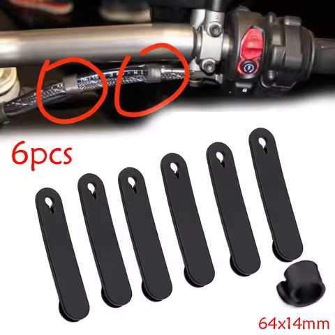 6pcs Motorcycle Rubber Bands Cover For Xadv 750 Accessories R1200gs Adventure Dirt Bike Enduro Motor