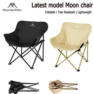 MOUNTAINHIKER outdoor camping moon chair portable foldable comfortable high-end camping chair black sand