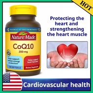 【EXP:2028】Nature Made CoQ10 200mg 130s Softgels USA Heart Health Energy Immune Support Antioxidant S