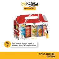 Eureka Popcorn Spicy Attitude Box Set (70g x5)